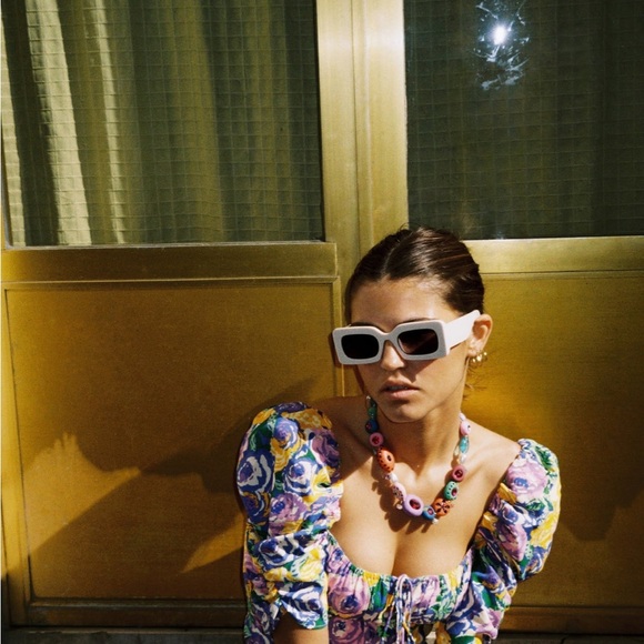 Zara Printed Corset Style Dress - Picture 2 of 7